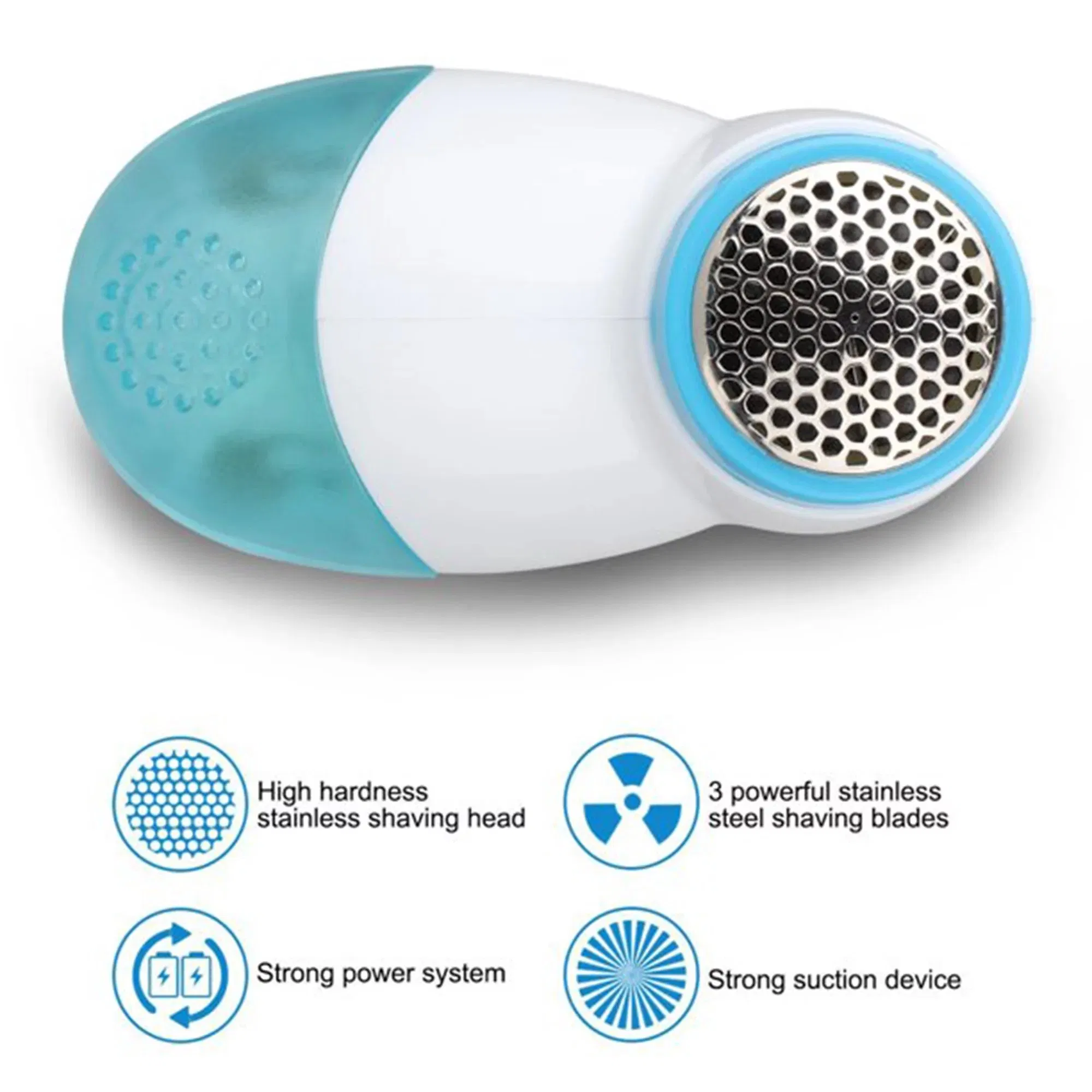 Factory Portable Cat Dog Pet Fuzz Lint Hair Hairball Cleaner Remover Brush