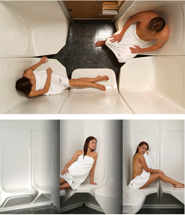 Fenlin Home or Hotel Acrylic Material Sauna Steam Room