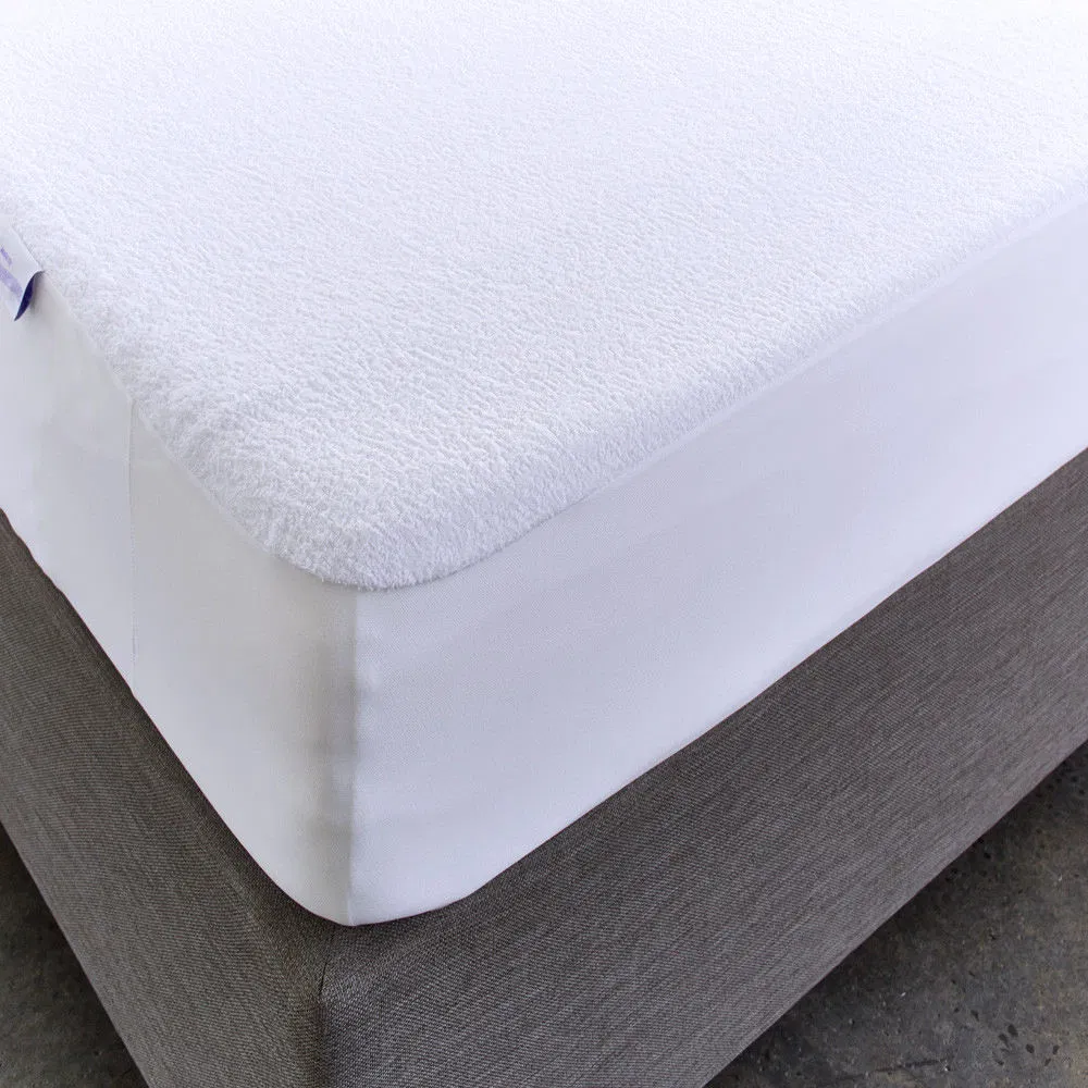 Synthetic Layer Waterproof 100% Cotton Terry Mattress Protector