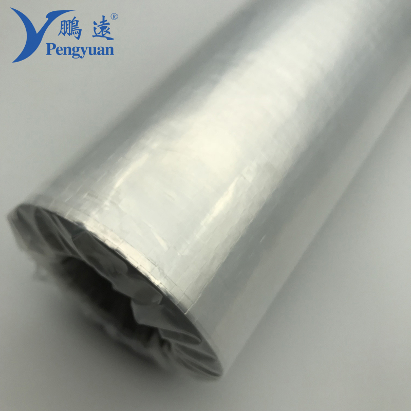 Single Sided Reflective Metallized Woven Fabric Heat Thermal Insulation Material for Building