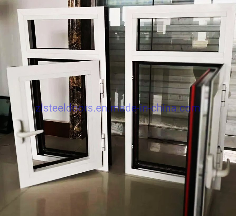 White PVC Sliding Window Price Double Glazed UPVC Sliding Windows