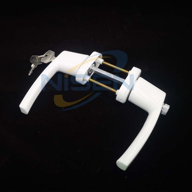 UPVC Window Door Handle Sliding Casement Lock Hardware Aluminum Zinc Accessories Nisen HD17 Popular Best Price