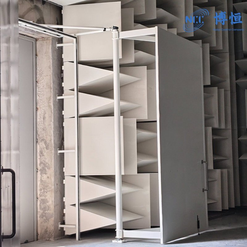 an Anechoic Chamber Primarily Used for Precision Acoustic Measurements and Experiments