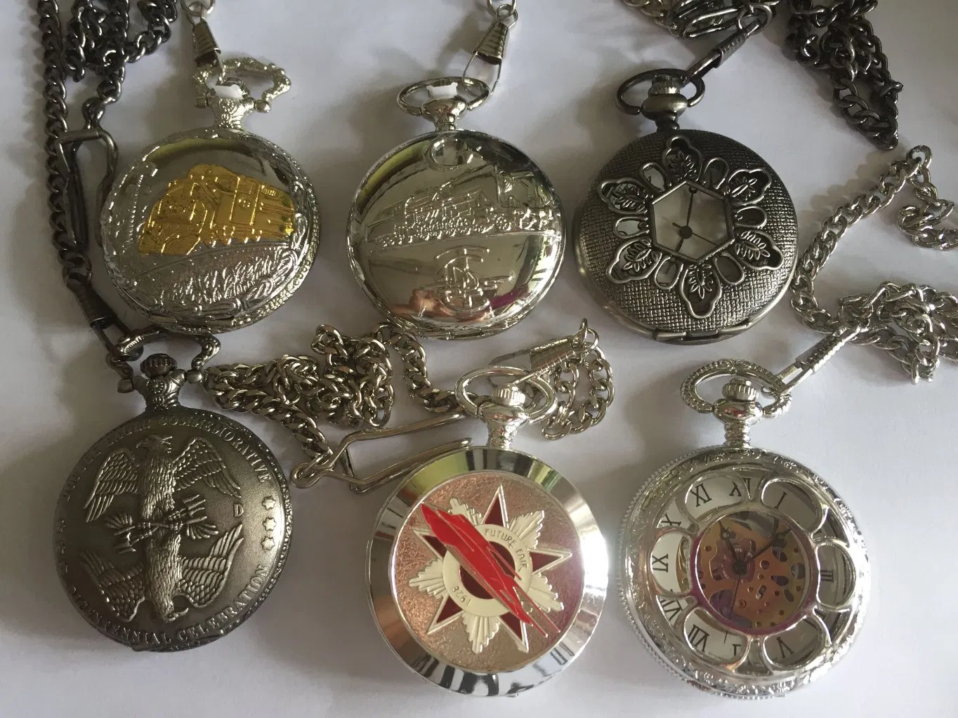 Promotion Cheap Quartz Alloy Pocket Watch with Japan Movement