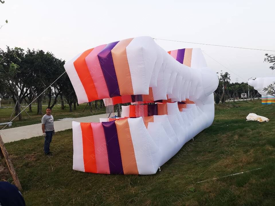 Barry Factory Direct LED Advertising Event Inflatable Leopard Wolf