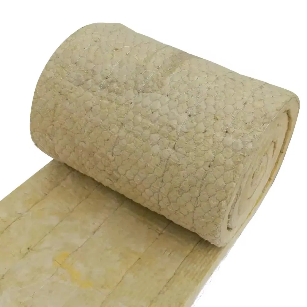 Fire Retardant Soundproof/Fireproof Fireproofing Materials Rock Wool Rockwool Blanket/Roll