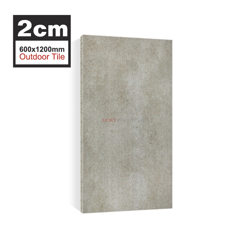 Плитка тротуарная гранитная 60x120 см, черно-серая, 2 см