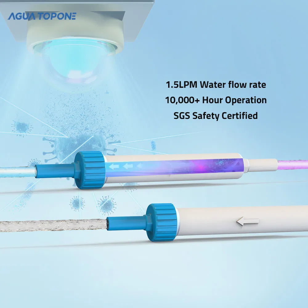 UVC LED Water Sterilizer Pou Whole Easy-to-Install 2W UVC Water Filter Purifier