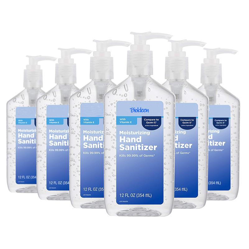 Biokleen Natural Moisturizing Liquid Hand Wash Anti-Bacterial Hand Sanitizer Hand Cleansing Gel