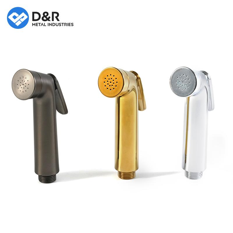 D&R High-Quality ABS Handheld Shower Sprayer Portable Wall Mounted Women Personal Clean Bathroom Toilet Bidet Sprayer
