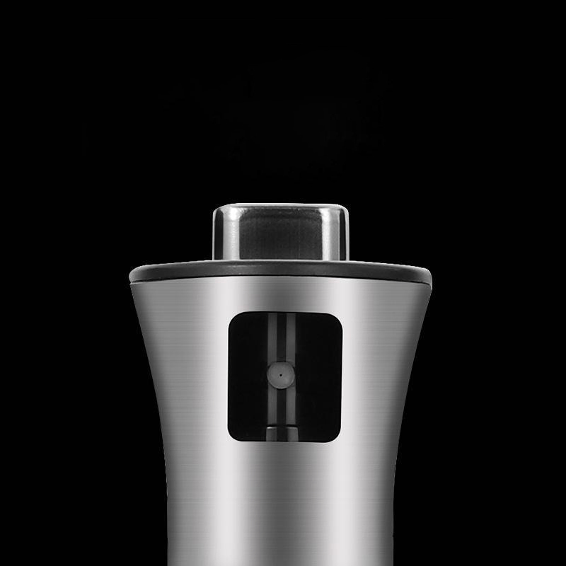 Hot Selling Glass Bottle Olive Oil Sprayer with Stainless Steel Lid for Cooking BBQ