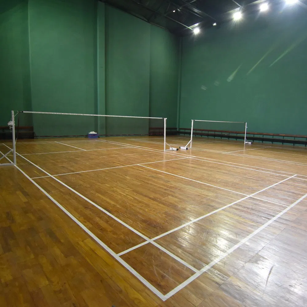 China Manufacturer Sports Flooring Tiles Wooden Basketball Floor Indoor Solid Hardwood Floor