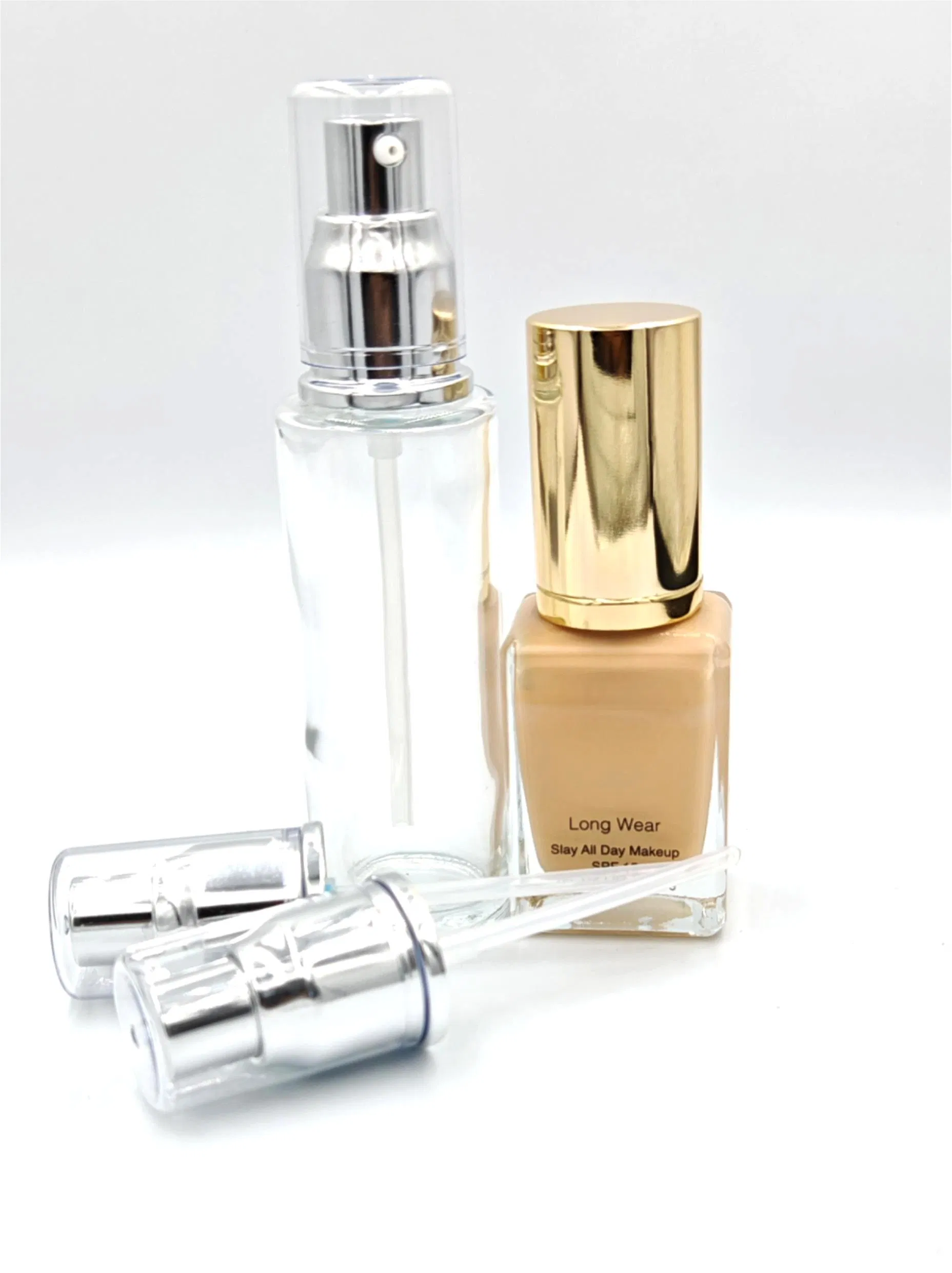 20/410 Aluminium+Plastic Silver Cream Pump Dispenser, Lotion Dispenser, Cream Dispenser, Oil Dispenser, Cosmetic Dispenser