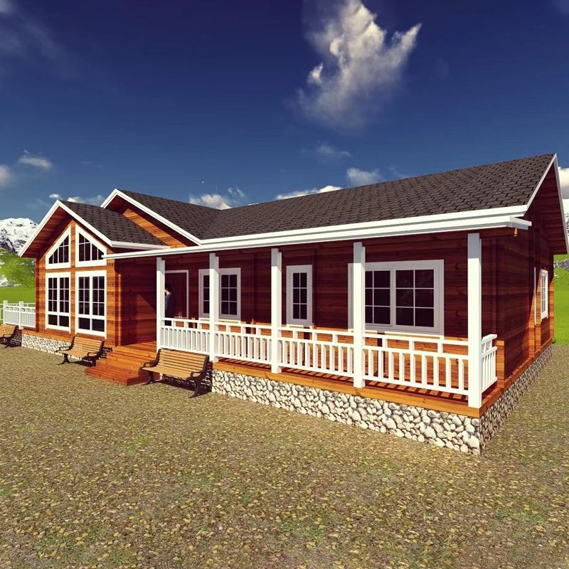 Outdoor Eco-New Rural B&B Chinese-Style Cabin