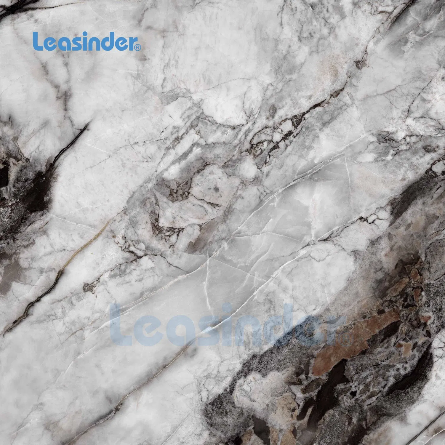 Leasinder High Quality China Factory 1220*2440mm Clear Pure High Glossy Matt Wood Marble Grain for Decoration 4X8FT Antiscratch Acrylic Laminate Sheet