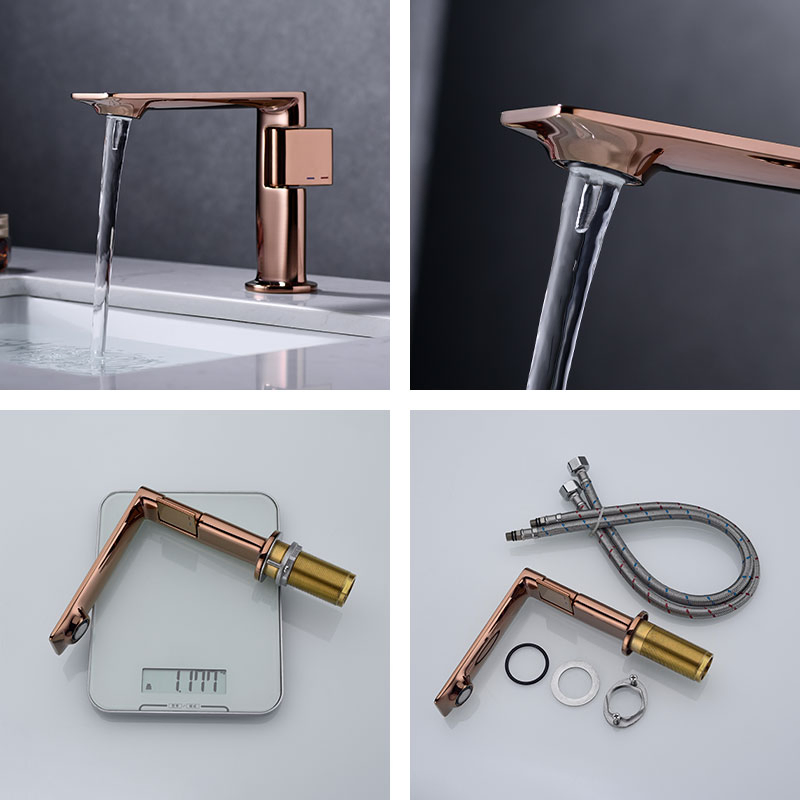 Sample Customization Lavatory Tap Bathroom Brass Face Mixer Basin Faucet