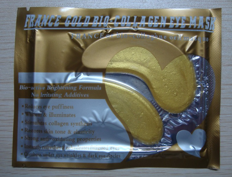 Safe Herbal Gold Collagen Eye Mask for Eye Anti-Wrinkle