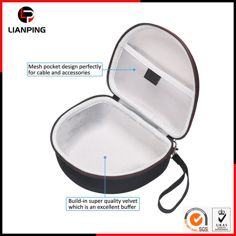 Чехол для наушников EVA влагозащитный с молнией