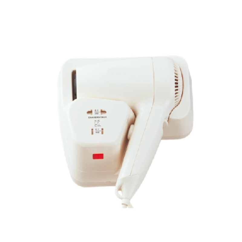 Hotel Guest Room Wall Mounted Hair Dryer