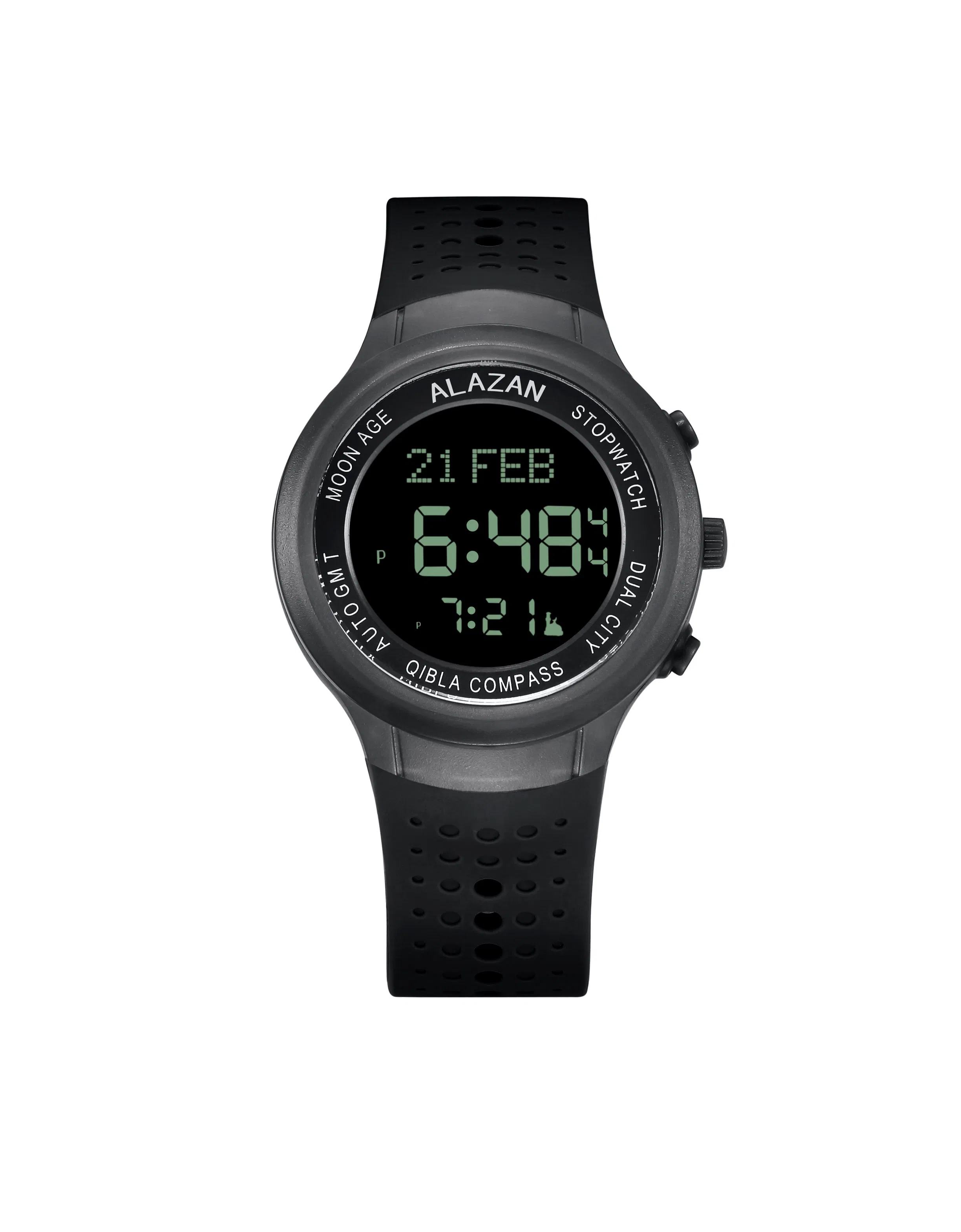 Islamic Prayer Times Watch with Qibla