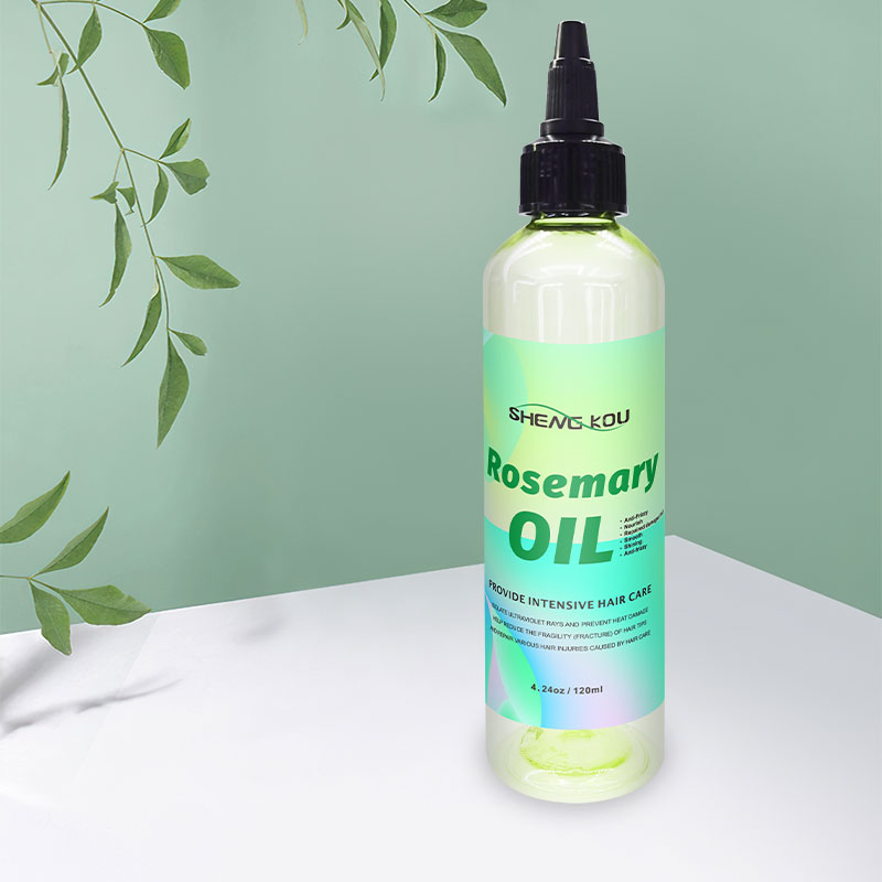 OEM Private Label Hair Treatment Product Anti-Frizzy Organic Rosemary Essential Oils Repaired Hair Serum Oil