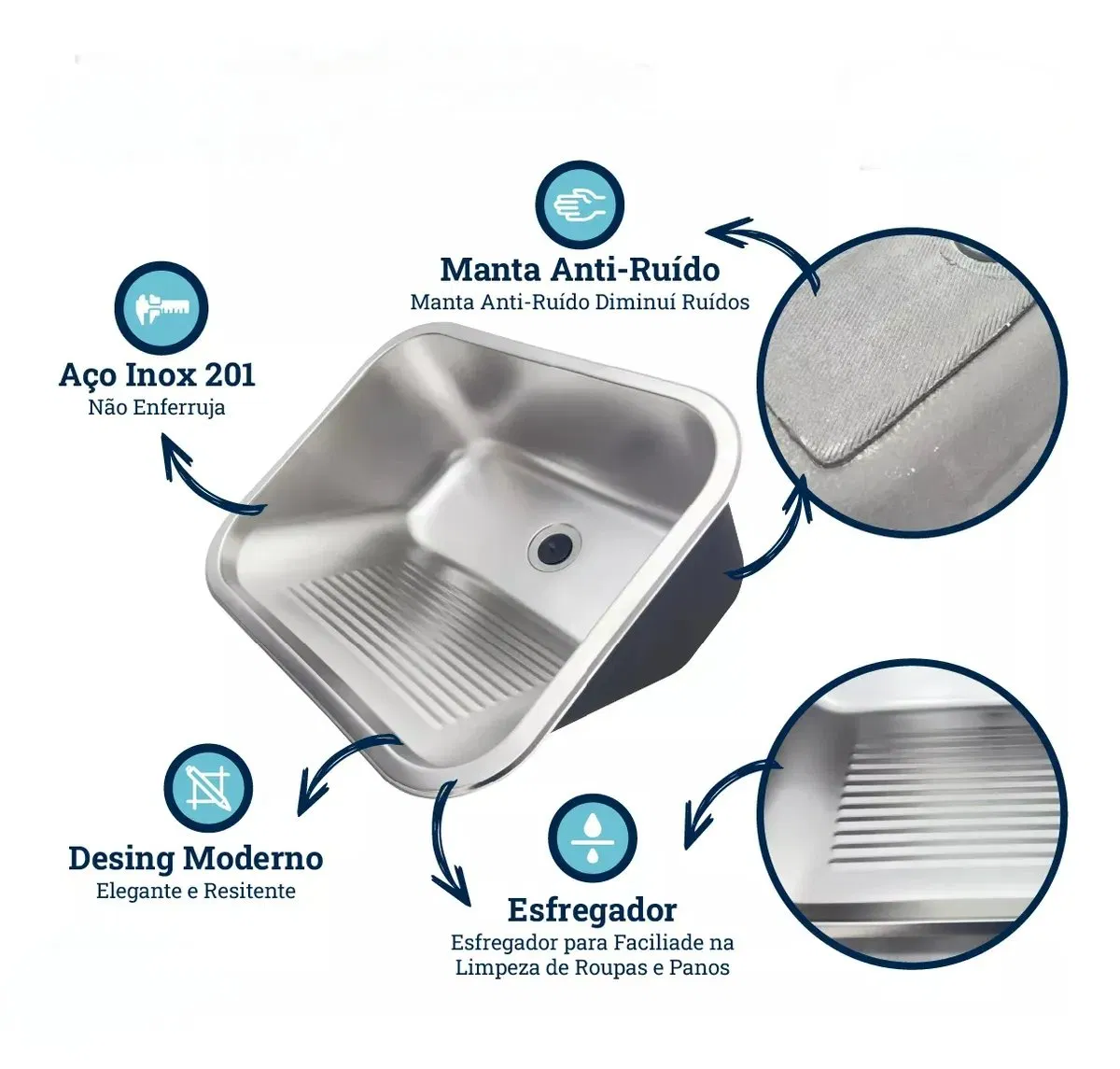 OEM Factory Direct Laundry Press kitchen Sink Stainless Steel Farmhouse Basin Multifunction Sink