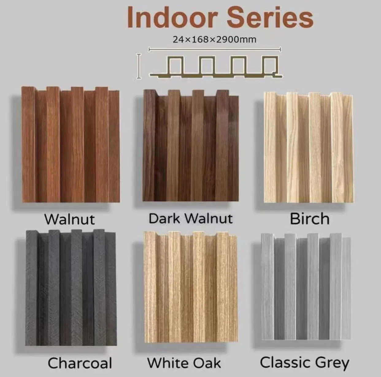 Wooden Box Customized Pingyun Wood Plastic Composite WPC Wall Board Outdoor