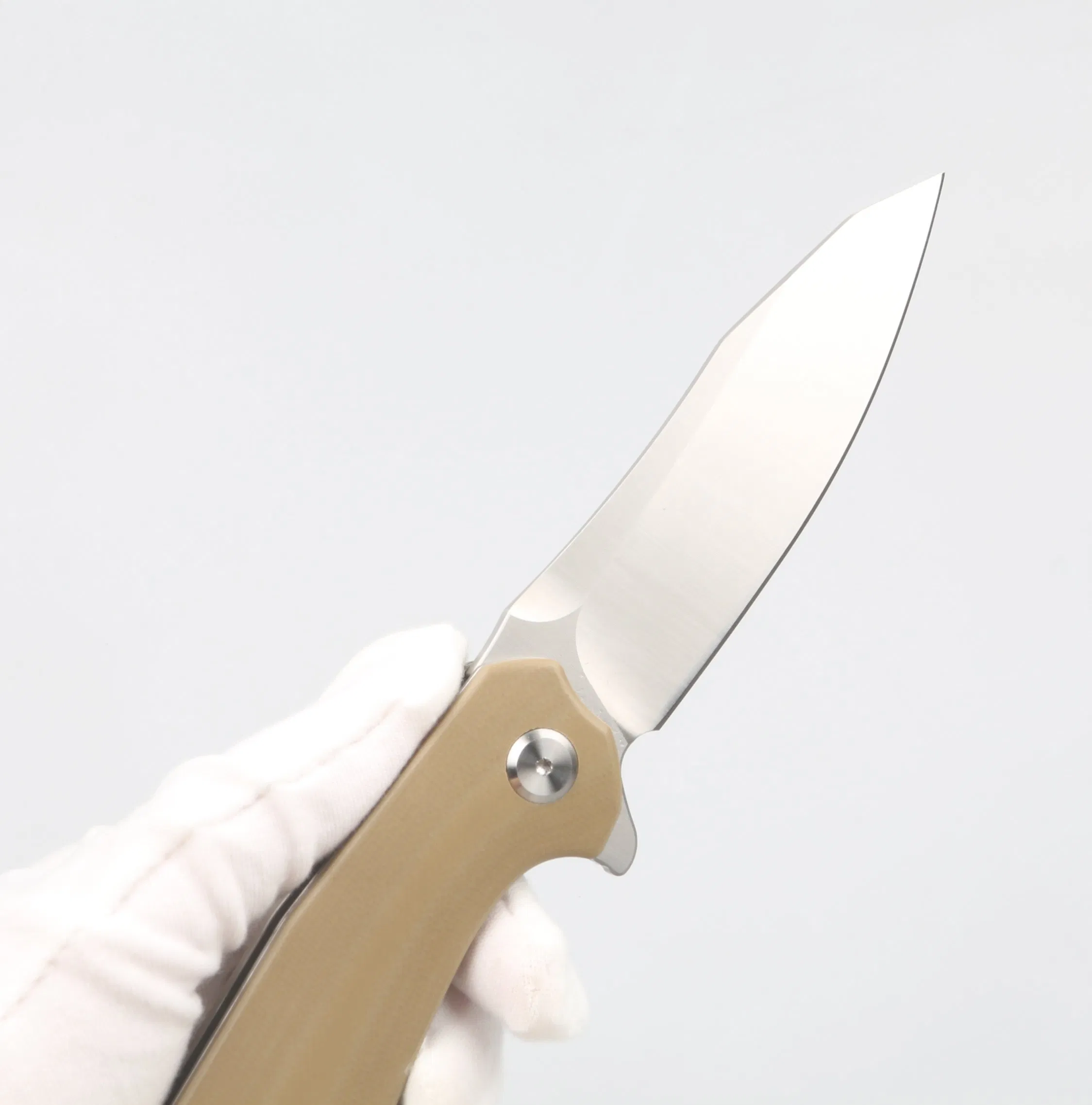 8.5" High quality D2 Tool Steel Outdoor Knife with G10 Handle (SE-K017)