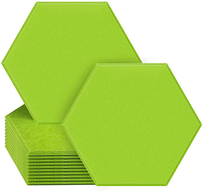 Modern Hexagon Soundproof Acoustic Wall Panels for Home Decor