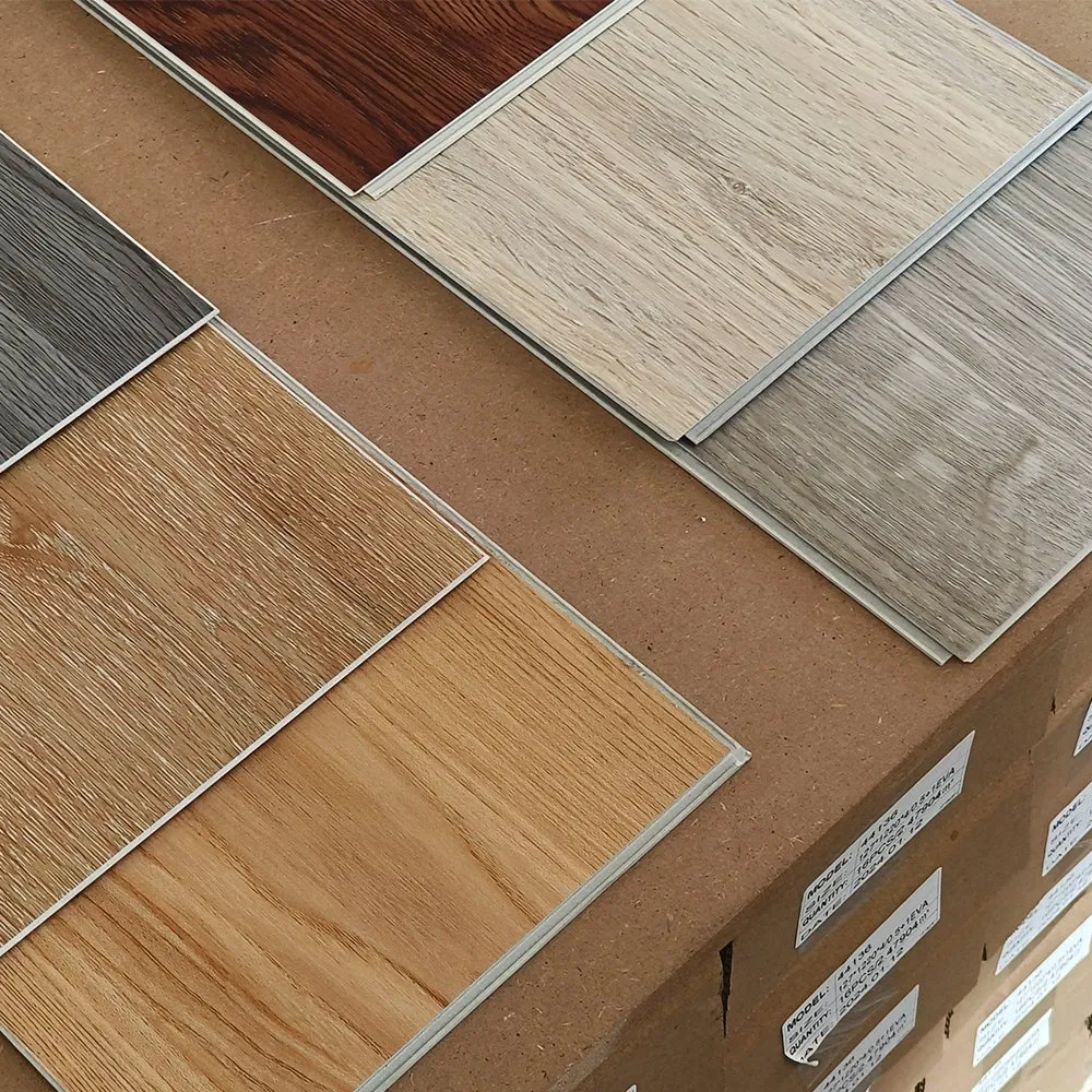 SPC плитка для пола под дерево, натуральный цвет