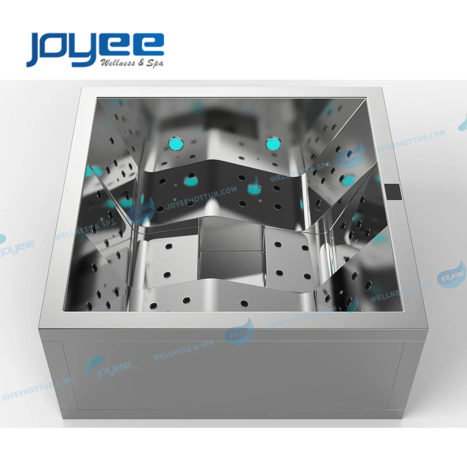 Гидромассажная ванна Joyee из нержавеющей стали