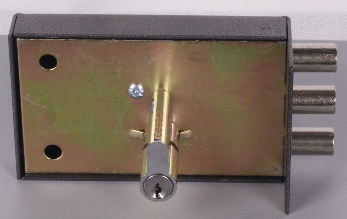 Fixed Cylinder Zamki Night Latch High Security Anti-Theft Rim Door Lock