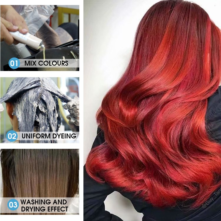 Keroa Long-Lasting Professional Hair Color Permanent Hair Dye 52 Colors
