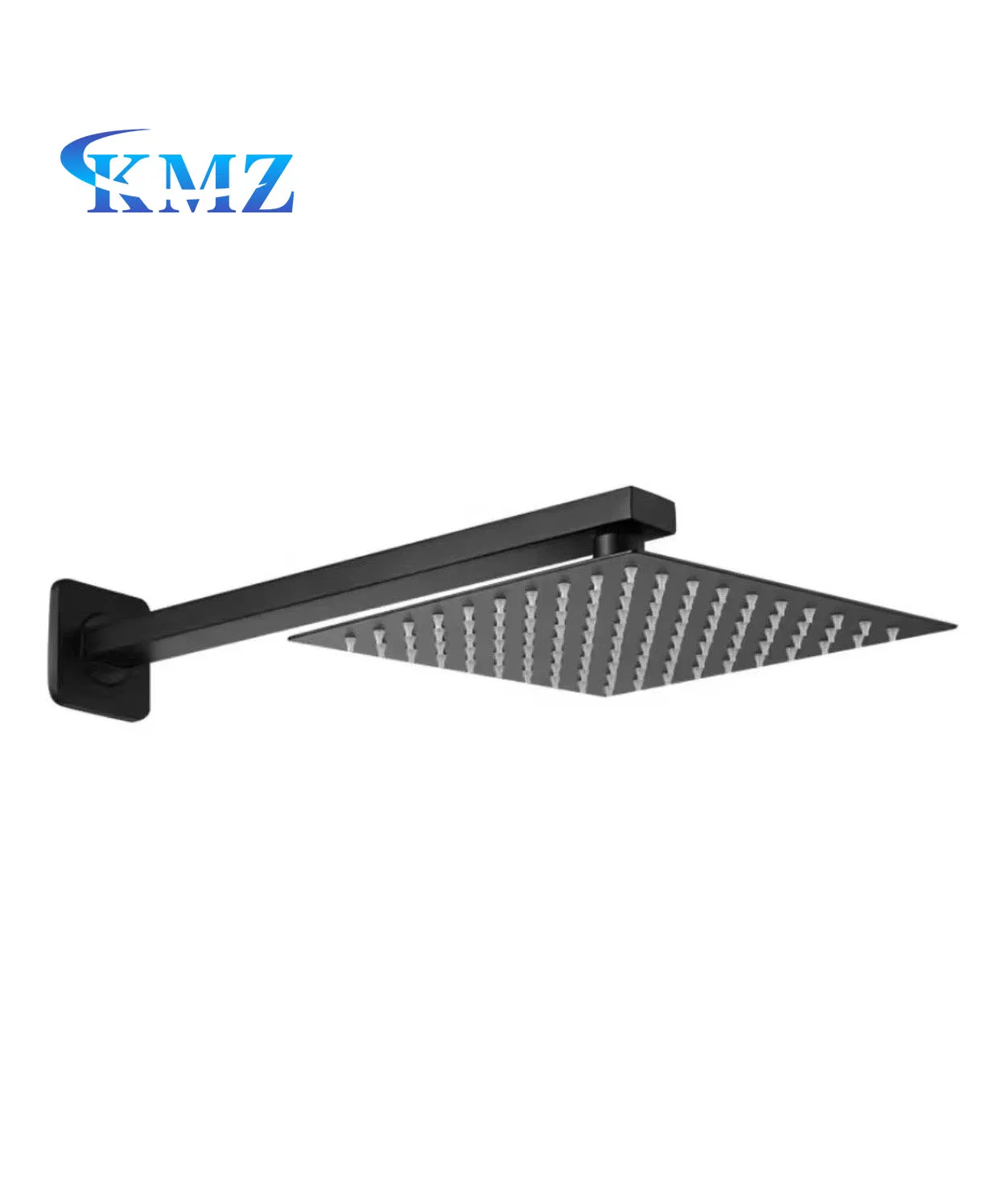 High Pressure Bathroom Wall Mounted Black Shower Head