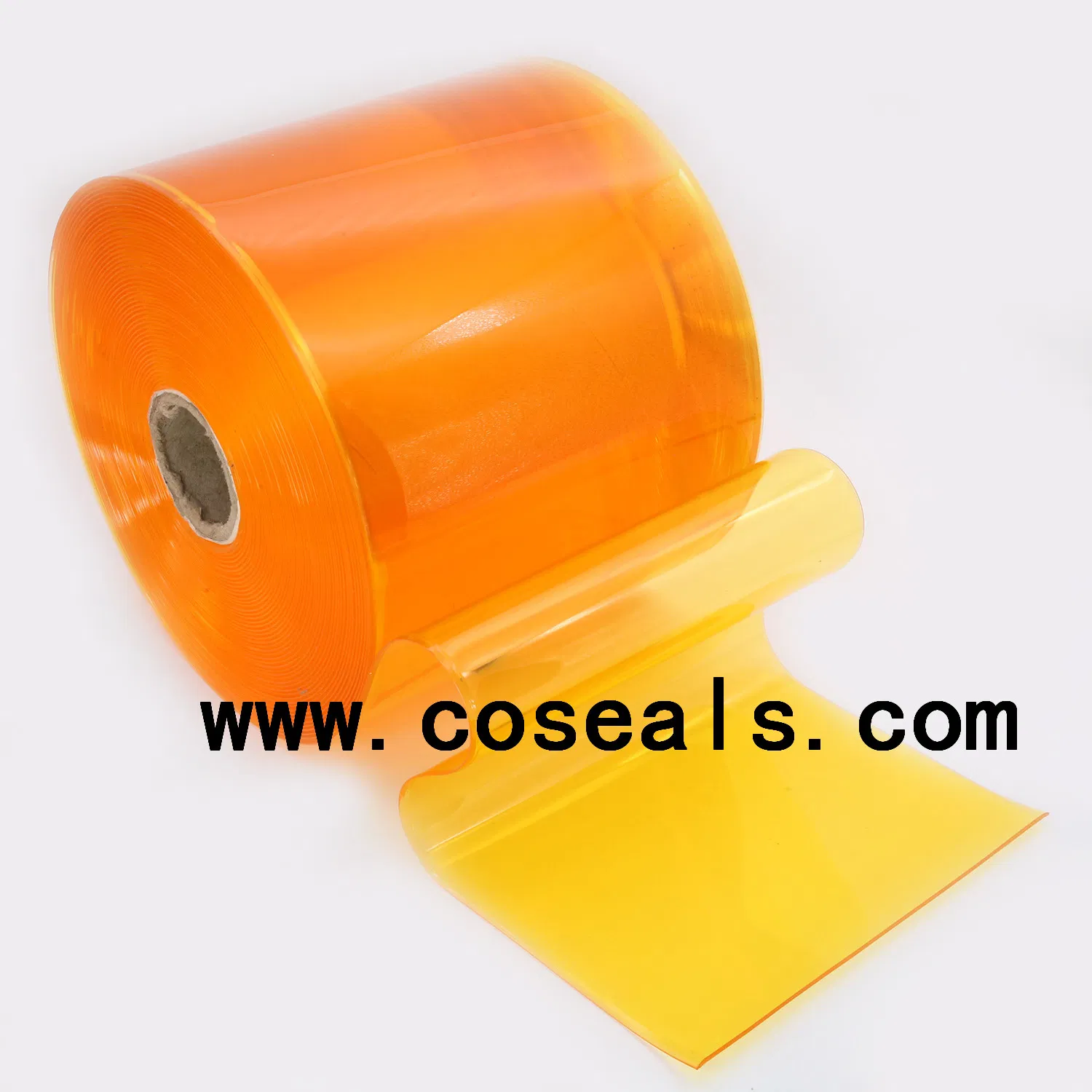 Yellow Insect Proof PVC Door Curtain