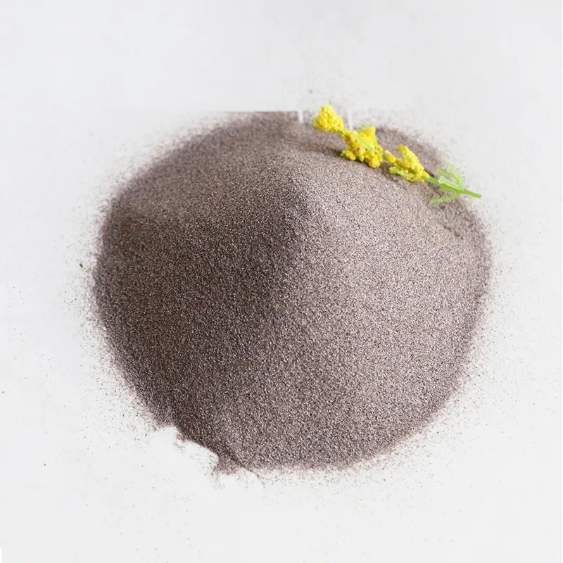 Абразивный порошок коричневый электрокорунд 46# для пескоструя