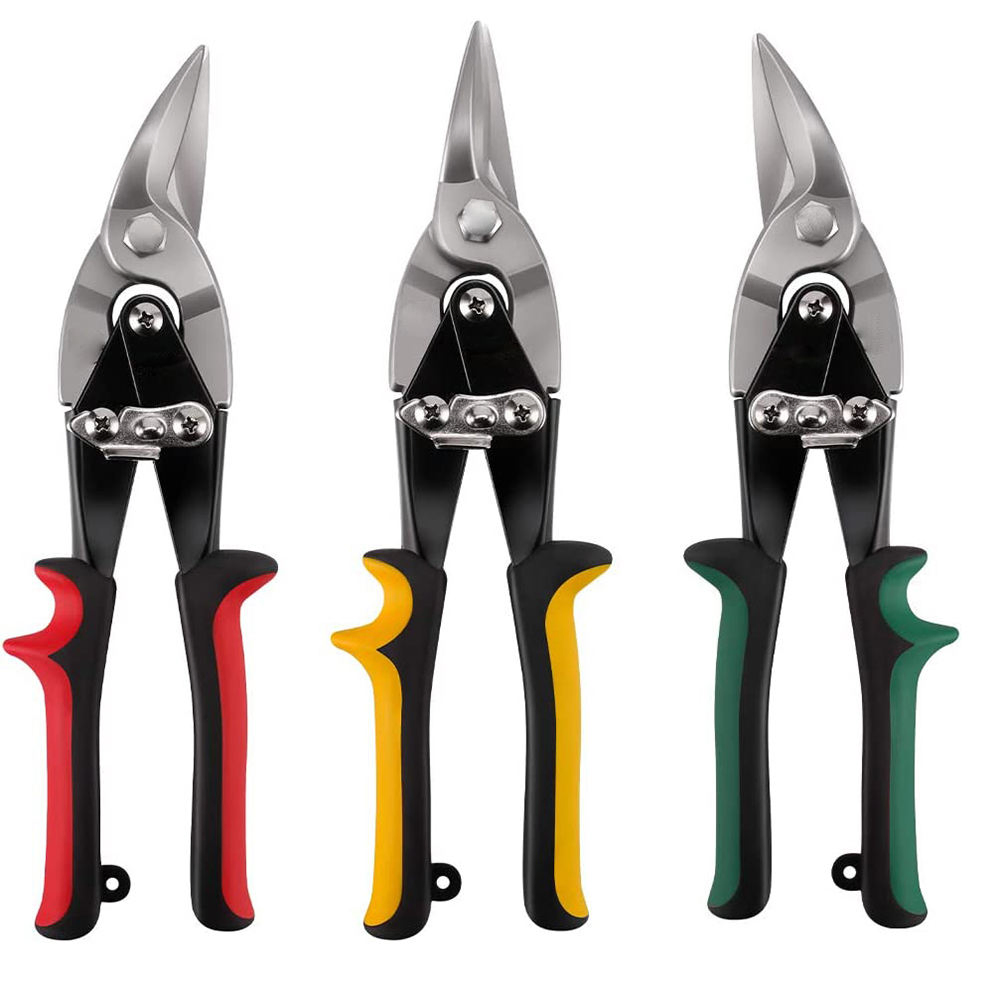 Straight Cut 10 Inch Metal Sheet Cutter Hand Tool Aviation Tin Snips