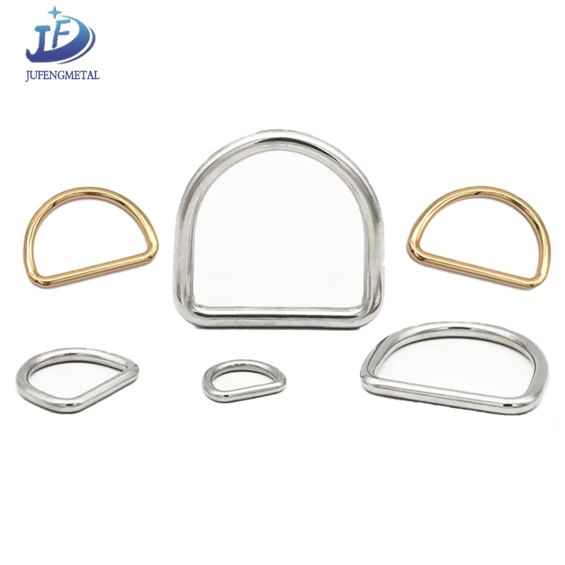 Металлическая D-образная пряжка для сумок и багажа