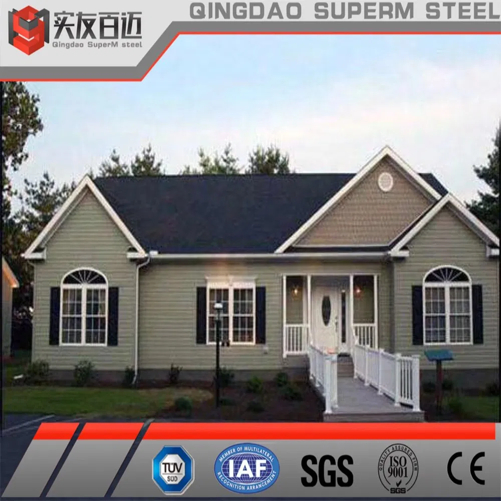Hot Sale Steel Frame Prefab House Villa House
