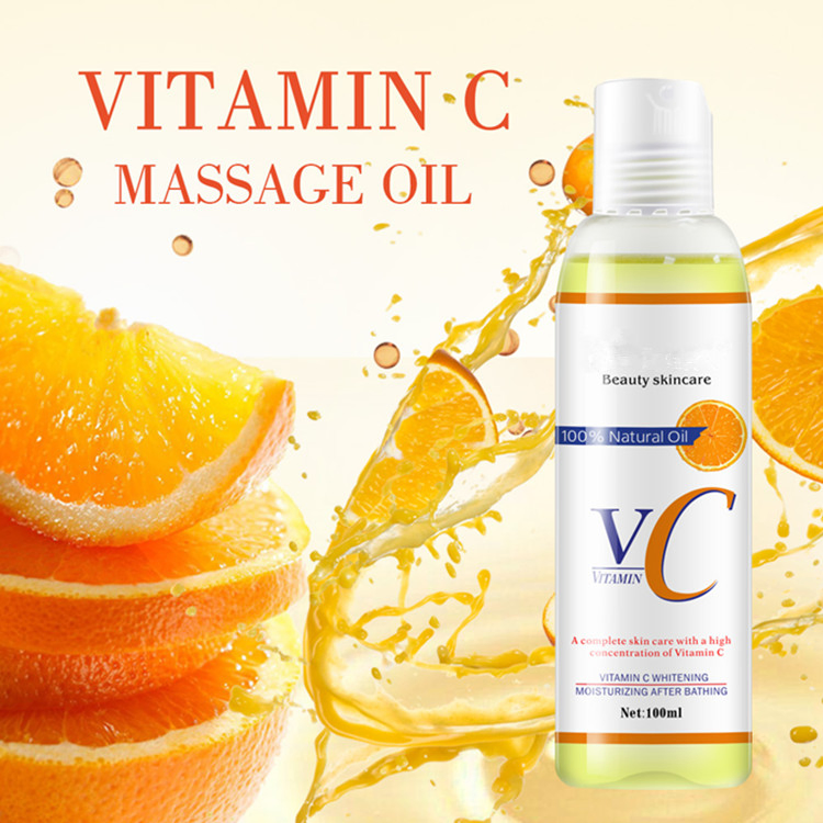 Beauty Skincare 100% Natural Vitamin C Massage Oil