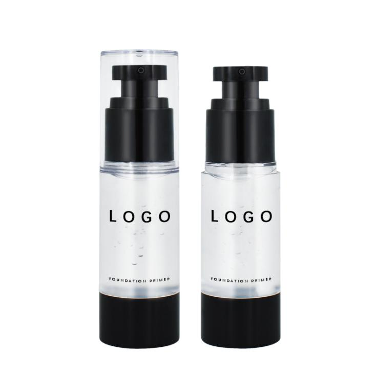 Vegan Transparent Makeup Primer Face Facial Moisturizer Customized Logo Makeup Base