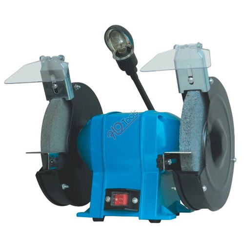 China 200W Bench Grinder 6" 150mm Twin Grinding Stone Machine for Home or Workshop Hy3212f