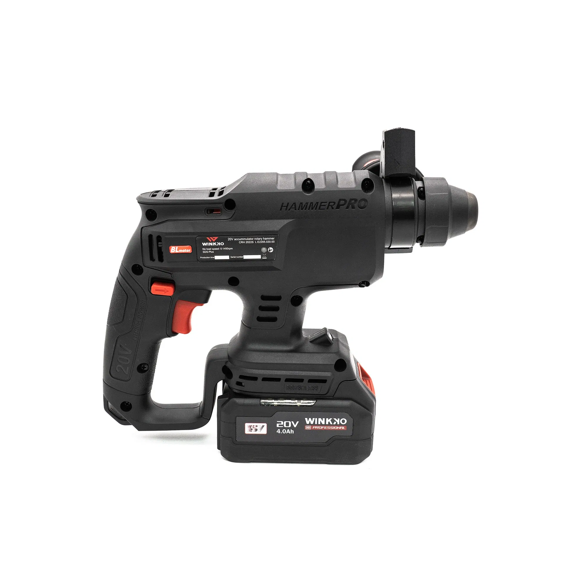 High Power 18V 20V Cordless Rotary Hammer Drill with Rechargeable Battery Heavy Duty Factory