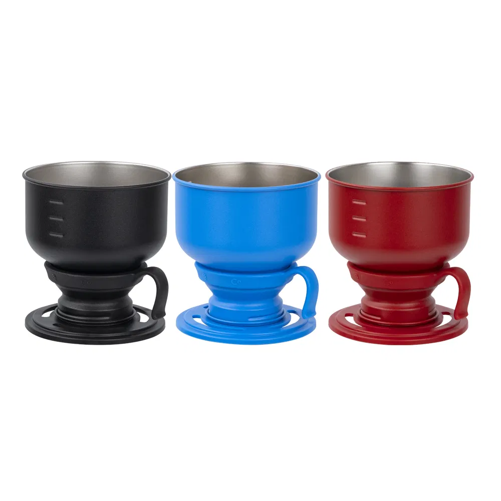 Hot Selling Camping Coffee Maker Pour Over Coffee Filter Set with Mug