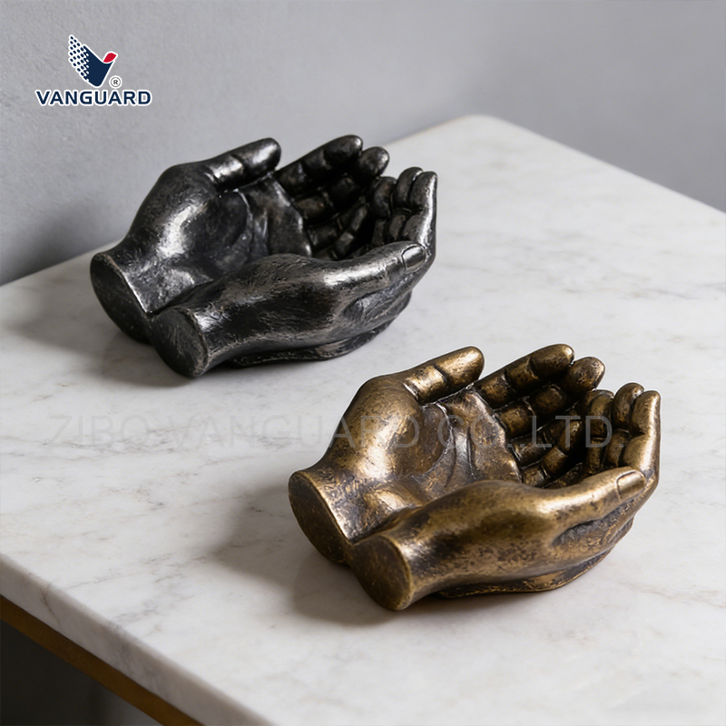 Wholesale Gift Ashtray Souvenir Resin Ornament Custom Keepsake Resin Statue