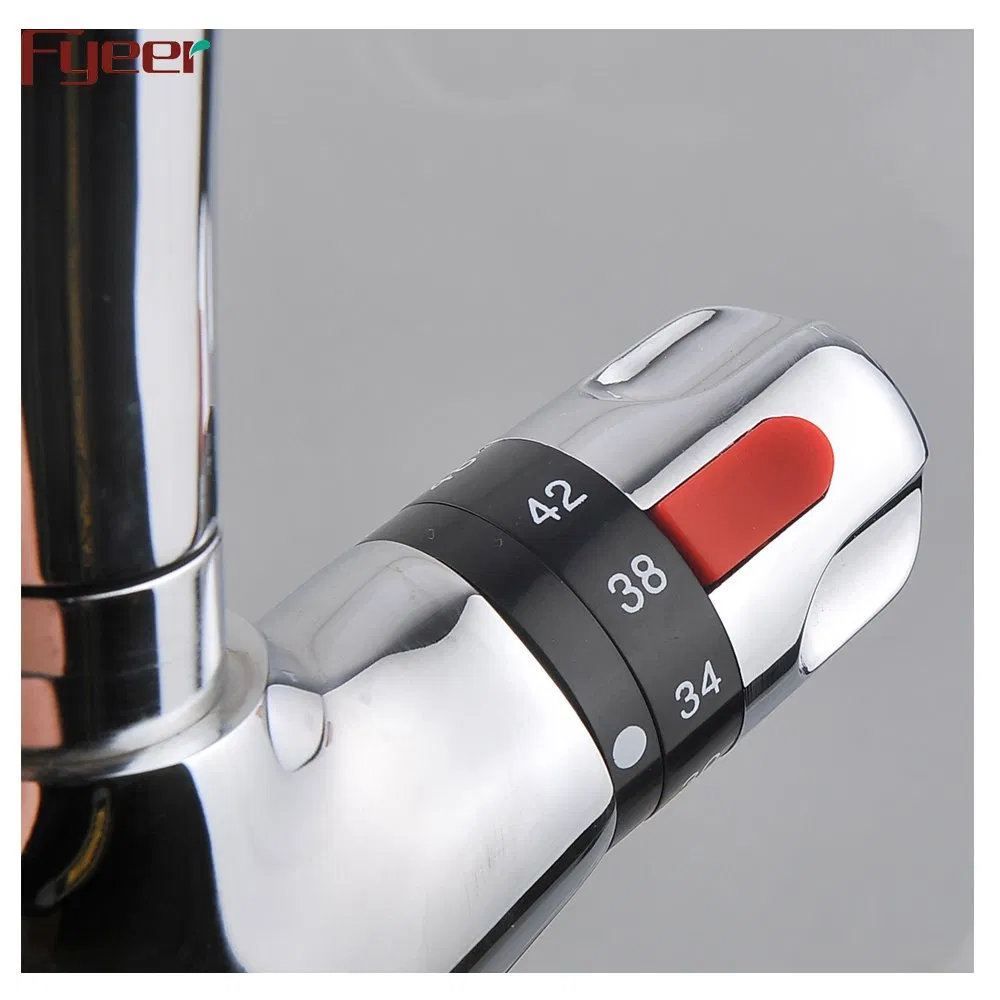 Fyeer Hot Sale Thermostatic Faucet with Water Brass Valve