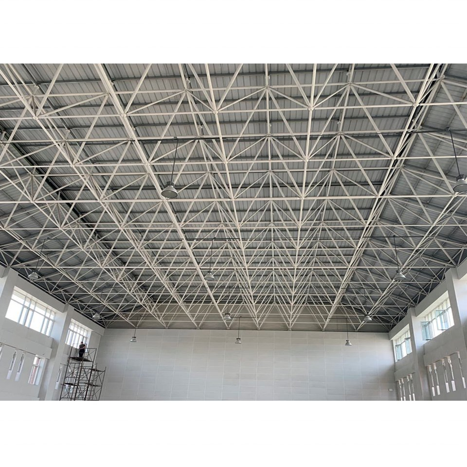 Prefabricated Building Basketball Hall Steel Structure Price Stadium Construction Cost