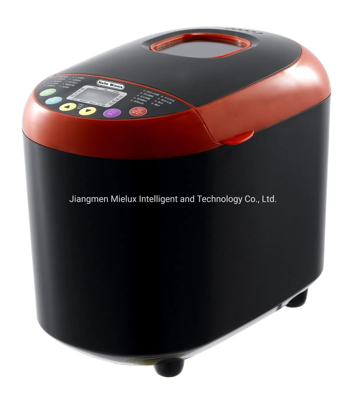PP Housing Household Bread Maker with S/S Panel & Viewing Window on The Lid