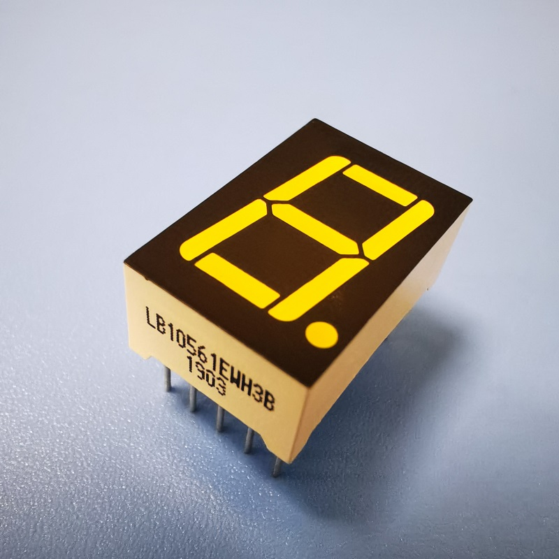 Ultra Red 14.2mm 1 Digit 7 Segment LED Display for Digital Indicator