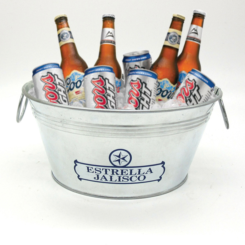 Custom Stainless Steel Cooler Ice Bucket Beer Container Bar Utensil Pub Metal Ice Bucket for New Holland Duluth Braw Scot